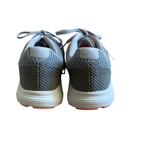 EUC Women’s Nike Revolution 3W Grey & Coral Running Sneakers Size 9.5 - Picture 4 of 7